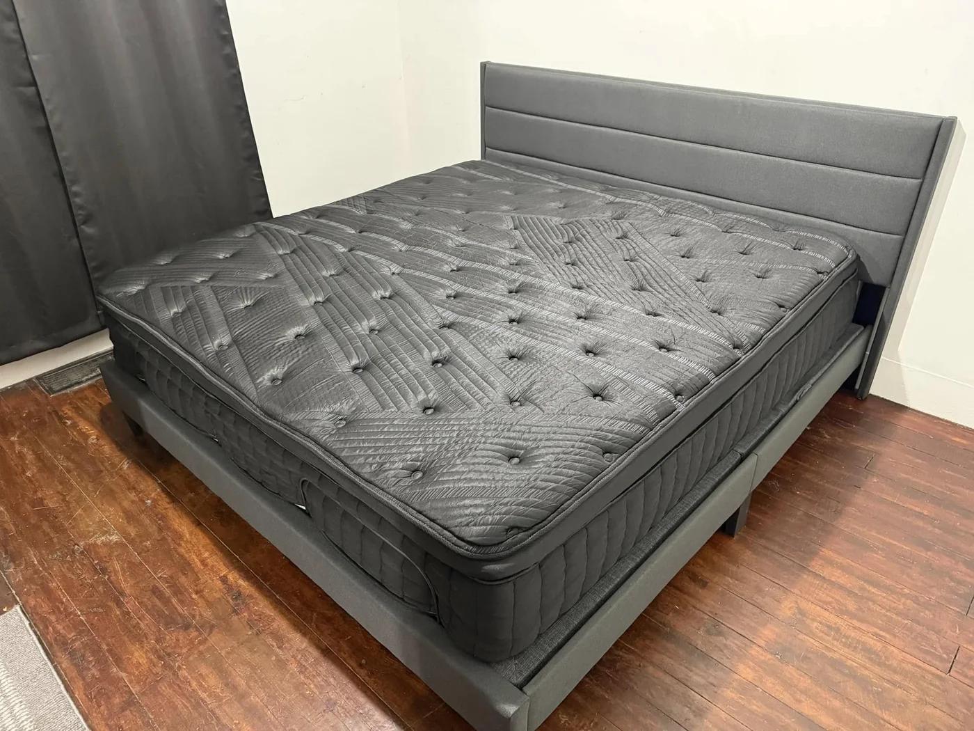 Black mattress in stock